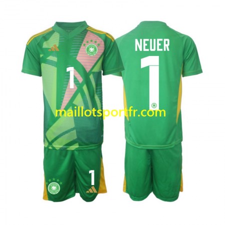 Maillot de Foot Allemagne Manuel Neuer 1 Gardien Enfant Troisieme 2024/25